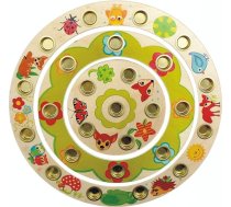Hess 15644 Koka meža dzīvnieku dzimšanas dienas riņķi bērnu rotaļlieta, 22 cm, daudzkrāsaina