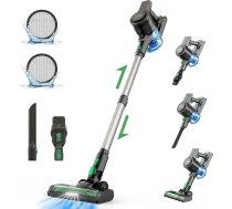 Vactidy V9 bezvadu putekļsūcējs, 30 KPa sūkšanas jauda, akumulatora putekļsūcējs, 55 min darbības laiks, akumulatora putekļsūcējs ar noņemamu akumulatora putekļsūcēju, bezvadu akumulatora putekļsūcējs ar LED apgaismojumu, mājdzīvnieku