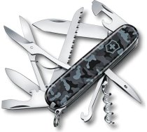 Victorinox Huntsman kabatas nazis, šķēres, koka zāģis, korķviļķis, melns, m