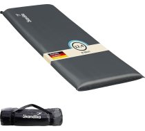 Skandika Premium Easy guļammaiss, vienvietīgs/divvietīgs 3D, 10 cm biezs, pašpiepūšams, viegls, salokāms, pašpiepūšamais putuplasts, viesu matracis, gaisa matracis, kempings, āra aktivitātes, telts, automašīna