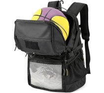 Vīriešu sporta un darba mugursoma – 40 l ūdensizturīga mugursoma āra aktivitātēm, pārgājieniem, trekingam, biznesam un ceļojumiem, ar elpojošiem sāniem, nodalījumu 15 collu klēpjdatoram un nodalījumu apaviem
