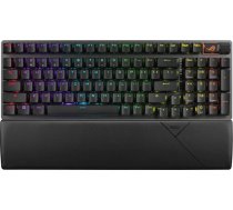 Rog strix scope ii 96 bezvadu usb/rf/bt spēļu tastatūra