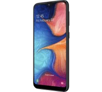 Samsung Galaxy A20e viedtālrunis (14,7 cm (5,8 collas), 32 GB iekšējās atmiņas, 3 GB RAM, Dual SIM, zils) - vācu versija, melns