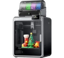 Creality K2 Pro Combo 3D printeris ar CFS filamentu sistēmu, daudzkrāsu drukāšana, automātiska izlīdzināšana, liels konstruktīvais tilpums 300 × 300 × 300 mm, aktīvā apsildāmā kamera, 600 mm/s