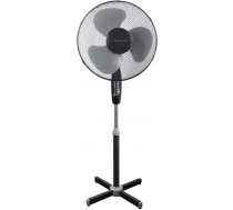Hurricane stāv ventilators melns-pelēks