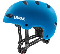 Uvex Bērnu velosipēdu ķivere kid 4 55-58cm, burbuļveida zila matēta