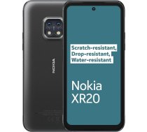 Nokia XR20 5G 128GB + 6GB RAM - Android viedtālrunis bez SIM kartes (granīta krāsā), pelēks