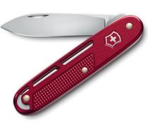 Victorinox Onefold Alox kabatas nazis, 2 funkcijas, multifunkcionāls nazis, liels asmens, klips, Šveices ražojums, nerūsējošais tērauds, sarkans