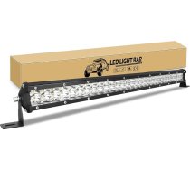 RIGIDON 24 collu 60 cm 180 W LED gaismas josla automašīnas 12 V 24 V LED bezceļu apgaismojums IP67 ūdensizturīgs LED darba gaismas josla automašīnas traktoram SUV UTV ATV kravas automašīnām 6000 K balta miglas gaisma
