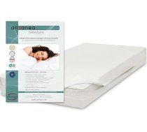 allsaneo Premium matrača pārvalks alerģiju slimniekiem 90 x 200 x 16 cm Pārvalks pret alerģiju Īpaši mīksts un viegls pārvalks pret ērcēm Aizsardzība pret ērcēm Alerģijas aizsargāts starpproduktu pārvalks Hohenstein sertificēts