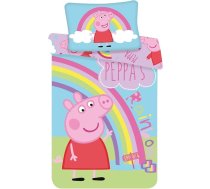 Jerry Fabrics PEP016 Bērnu gultasveļa Peppa Pig 100 x 135 cm