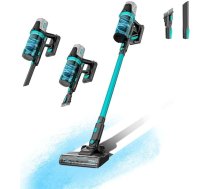 Cecotec Conga kabelloser vertikaler Staubsauger Rockstar 1500 Horizon Genesis XL, 215W Gesamtleistung, 60 Minuten Autonomie, Mischbürste und zwei Saugmodi, Parallel Cyclone System, 600ml Behälter.