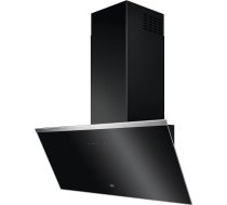 AEG DVE5961HB 90cm A Series 7000 Headless Wall Cooker Hood with Hob2Hood Extractor & Recirculation High Performance Motor Intensive Level Max 500m3/h/min 64 - Max 74dB(A) Touch Control Black