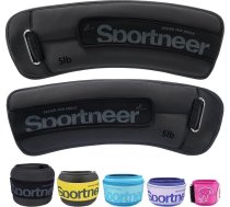 Sportneer svara aproces, kāju svari, 2 x 0,23 kg/2 x 0,45 kg, 2 x 0,9 kg, 2 x 1,36 kg, 2 x 2,27 kg, roku svari, plaukstas svaru komplekts, skriešanas svari plaukstām un potītēm