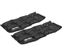 GORILLA SPORTS® svara aproču komplekts (2 gab.), svars 1 kg, 2 kg, 3 kg, 4 kg, 5 kg, 6 kg, 7 kg, 8 kg, 10 kg, regulējami potīšu svari, roku svari, plaukstas svari, skriešanas svari