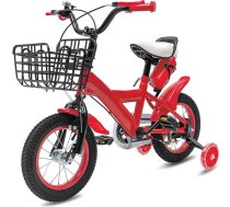 12 collu bērnu velosipēds zēniem un meitenēm vecumā no 2 līdz 5 gadiem, uzlabots bērnu velosipēds ar atbalsta riteņiem, bērnu velosipēds, augstumā regulējami bērnu velosipēdi apmācībai, lietošanai ārpus telpām