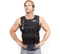 RUNmax Pro svara veste 12 lbs/ 20 lbs/ 40 lbs/ 50 lbs/ 60 lbs ar plecu polsterējumu