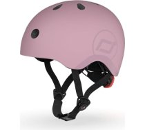 Scoot and Ride bērnu ķivere S/M–S (51–55 cm) Regulējama izmēra Viegla konstrukcija Elpojoša ventilācija Magnētiska sprādze Drošības sertifikāts Wildberry