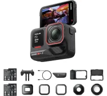 Insta360 Ace Pro 2 Ultimate videogrāfijas komplekts — ūdensizturīga 8K sporta kamera, izstrādāta sadarbībā ar Leica, Xplorer Pro roktura komplekts, ielu fotogrāfija, kino, makro, UWW objektīvs, Black Mist un zvaigžņu filtrs