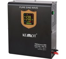 Pie sienas montējams UPS PROsinus-800 tīrs sinusoidālais invertors ar uzlādes funkciju 12V 230V 800VA/500W