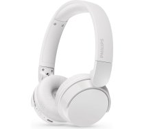 Philips TAH4209WH Leikter ohraufliegender kabelloser Bluetooth-Kopfhörer mit passiver Geräuschisolierung - 55 Stunden Spielzeit, deutliche Anrufe, dynamischer Bass, 2 Stunden USB-C-Laden - Weiß