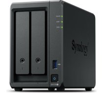 Serveris ds725+ 2x0hdd 4gb ddr4 amd r1600 1x1gbe 1x2.5gbe 3y