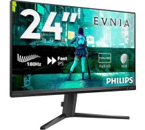 Philips Evnia 24M2N3200S - 24 Zoll FHD spēļu monitors, 180 Hz, 0,5 ms, FreeSync Prem., G-Sync comp. (1920x1080, HDMI 2.0, DisplayPort 1.4) schwarz-grau