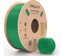 Creality PETG filaments, Hyper PETG 1,75 mm 3D printeru filaments ar 30-600 mm/s, izmēru precizitāte +/- 0,02 Kartona spole (2,2 lbs), piemērots vairumam FDM 3D printeru, 1 kg, zaļš