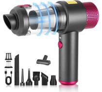 10 x rokas putekļsūcējs, uzlādējams portatīvs viegls mini putekļsūcējs, 4000 mAh automašīnas putekļsūcējs, USB uzlādējams, bezvadu putekļsūcējs birojam, mājai, virtuvei, mājdzīvnieku matiem