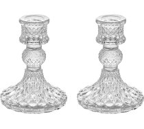 2 iepakojuma sveču turētājs Stikla sveču turētājs galda mantijai Kāzu namdārzs Dāvana Home Decor