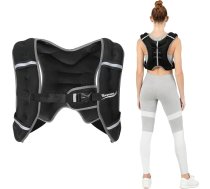 3/5/8/12 kg smaguma veste sievietēm un vīriešiem, regulējama smaguma veste ar atstarojošām lentēm treniņiem, NV-3005