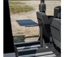 Galdiņš grīdas sliedei vai pamatnei – salokāms, salokāms un pagriežams – birojam un kempingam mikroautobusā – konsoles galdiņš (Mercedes V-klase/Vito)