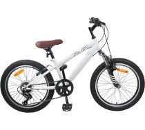 Homgoday bērnu velobrauciens ar kalnu velosipēdu, 20 collu tērauda rāmis, balts | Piedzīvojumi brīvā dabā un bezceļu braucieni, modelis 42009740