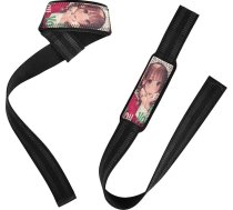 Ziemassvētku anime stila svarcelšanas jostas, neoprēna, polsterētas, krustcelšanai, plaukstas siksnas svarcelšanai, kultūrismam, spēka treniņiem
