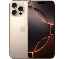 Apple iPhone 16 Pro, 512 GB, Titāna tuksneša smiltis (Atjaunots) | Atjaunots