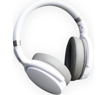 Sennheiser HD 350BT Bluetooth 5.0 bezvadu austiņas - 30 stundu akumulatora darbības laiks, USB-C ātrās uzlādes funkcija, virtuālā palīga poga, salokāmas - baltas (HD 350BT White)