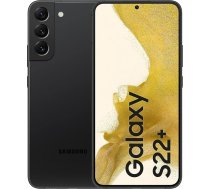 Samsung Galaxy S22+ 5G viedtālrunis, 256 GB, divas SIM kartes, melns (atjaunots)