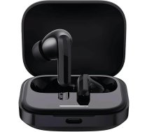 XIAOMI Redmi Buds 5, Bluetooth 5.3 In-Ear austiņas, 46 dB aktīva trokšņu slāpēšana, līdz 40 stundām akumulatora, dinamiskais draiveris, 5ATM ūdensizturīgas, melnas krāsas