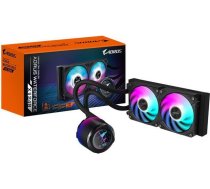 aorus waterforce x ii 240 processor all-in-one šķidruma dzesētājs 12 cm melns
