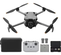 DJI Mini 5 Pro Fly More Combo ar DJI RC-N3, C0 sertificēts, drons ar kameru, 1 collas CMOS, 4K drons iesācējiem ar daudzvirzienu šķēršļu noteikšanu, ActiveTrack 360°, 225° Gimbal rotācija