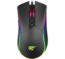 Havit Spēļu pele ms1001s v2 (melna/pelēka)
