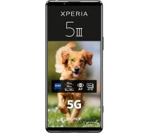 Sony Xperia 5 III 5G, Dual, 128GB, 8GB RAM, melns (atjaunots)