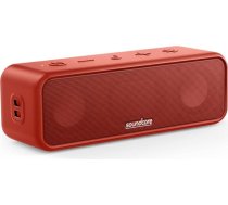 soundcore 3 Bluetooth skaļruņi, stereo skaņa, audio draiveris ar titāna membrānu, PartyCast, BassUp, 24 stundu akumulators, IPX7 aizsardzība pret ūdeni, individuāls ekvalaizers (atjaunots) (atjaunots)