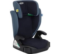 Graco Junior Maxi™ i-Size R129 bērnu sēdeklītis, aptuveni no 3,5 līdz 12 gadiem (no 100 līdz 150 cm), bērnu sēdeklītis, galvas balsts, regulējams augstums, viegls, krūzes turētājs, zils, jūras kara flote, tumši zils