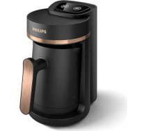 Philips Series 5000 turku kafijas automāts - lēnās pagatavošanas funkcija, 4 tasīšu ietilpība, aizsardzība pret pārkaršanu un pārplūšanu, gaidīšanas režīma displejs, viegli skārienpogas, automātiska izslēgšanās (HDA150/60)
