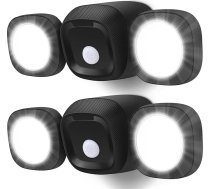 Toowell Pack of 2 Motion Sensor Outdoor Battery Outdoor Light ar kustības sensoru Battery Outdoor Light Ar akumulatoru darbināms āra apgaismojums Waterproof Outdoor Lamp for Garden Garage Porch
