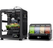 Creality K2 SE Combo 3D printeris 2026, daudzkrāsu drukāšana ar CFS, līdz 500 mm/s liels ātrums, inteliģentā automašīnas izlīdzināšana, metāla rāmis, pilnībā samontēts, 220 × 215 × 245 mm uzstādīšanas vieta