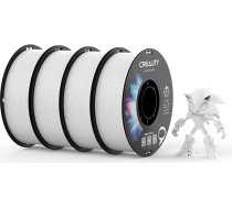 Creality PETG filaments 1.75, 3D printera filaments: Izcila izturība Augstas precizitātes izmēru precizitāte +/- 0,02 mm, 4 kg spole (8,8 mārciņas) Piemērots lielākajai daļai FDM 3D printeru, 4White