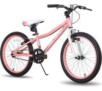 Hiland Climber 20 collu bērnu velosipēds MTB kalnu velosipēds 5–10 gadus veciem zēniem un meitenēm ar V-veida bremzēm un vienu pārnesumu