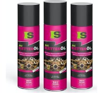 3 × 300 ml ķēdes eļļas aerosols – velosipēdiem un e-velosipēdiem – velosipēdu ķēdes eļļa – samazina berzi un nodilumu – aizsargā ķēdi, zobratu un pārnesumus – velosipēdu ķēdes eļļa – ķēdes kopšana – ražots Vācijā